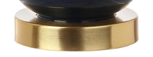Load image into Gallery viewer, 21" Gold Gourd Desk Lamp With Drum Shade
