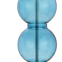 Load image into Gallery viewer, Set of Two 27" Silver Novelty Table Lamps With Drum Shades

