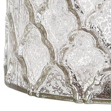 Load image into Gallery viewer, Set of Two 25" Silver Table Lamps With Drum Shades
