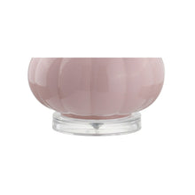 Load image into Gallery viewer, Set of Two 29" Clear Novelty Table Lamps With Drum Shades
