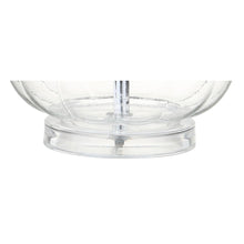 Load image into Gallery viewer, Set of Two 29" Clear Novelty Table Lamps With Drum Shades
