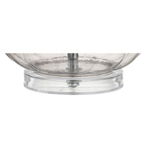 Load image into Gallery viewer, Set of Two 29" Clear Novelty Table Lamps With Drum Shades
