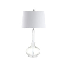 Load image into Gallery viewer, Set of Two 29" Clear Novelty Table Lamps With Drum Shades
