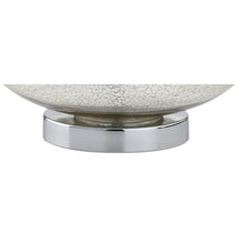 Load image into Gallery viewer, Set of Two 26" Silver Novelty Table Lamps With Drum Shades
