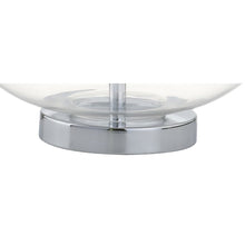 Load image into Gallery viewer, Set of Two 26" Silver Novelty Table Lamps With Drum Shades
