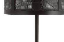 Load image into Gallery viewer, 25" Black Table Lamp With Globe Shade
