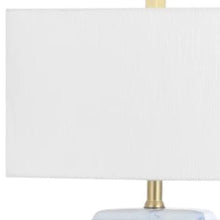 Load image into Gallery viewer, Set of Two 25" Gold Table Lamps With Shades
