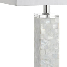 Load image into Gallery viewer, Set of Two 29" Clear Novelty Table Lamps With Shades
