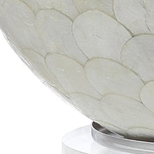 Load image into Gallery viewer, 24" Clear Globe Lamp Base With Drum Shade
