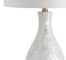 Load image into Gallery viewer, 27" Clear Novelty Table Lamp With Drum Shade

