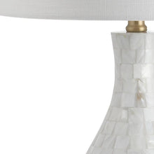 Load image into Gallery viewer, 27" Clear Novelty Table Lamp With Drum Shade
