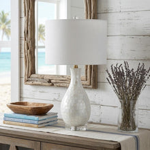 Load image into Gallery viewer, 27" Clear Novelty Table Lamp With Drum Shade
