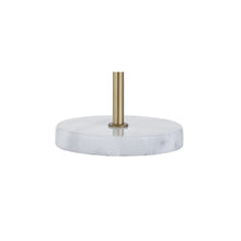 Load image into Gallery viewer, 21" White Round Table Lamp

