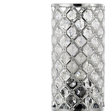 Load image into Gallery viewer, 10" Silver Column Lamp
