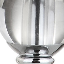 Load image into Gallery viewer, 20" Silver And Clear Novelty Desk Lamp With Empire Shade
