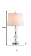 Load image into Gallery viewer, 25" Silver Urn Table Lamp With Empire Shade
