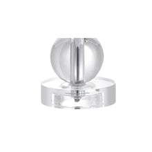 Load image into Gallery viewer, 18" Clear Novelty Table Lamp With Drum Shade
