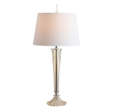 Load image into Gallery viewer, Set of Two 32" Champagne Urn Buffet Lamps With Globe Shades
