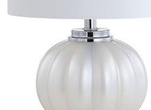 Load image into Gallery viewer, 18" Clear Novelty Table Lamp With Drum Shade
