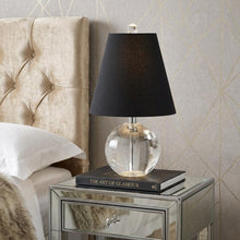 Load image into Gallery viewer, 16" Clear Novelty Table Lamp With Empire Shade
