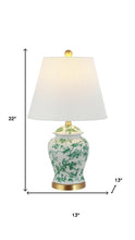 Load image into Gallery viewer, 22" Gold Urn Table Lamp With Empire Shade
