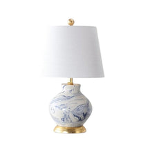 Load image into Gallery viewer, 21" Gold Novelty Table Lamp With Empire Shade

