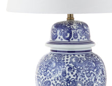 Load image into Gallery viewer, 30" Gold Novelty Table Lamp With Drum Shade

