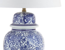 Load image into Gallery viewer, 30" Gold Novelty Table Lamp With Drum Shade
