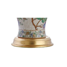 Load image into Gallery viewer, 24" Gold And Off White Urn Table Lamp With Empire Shade
