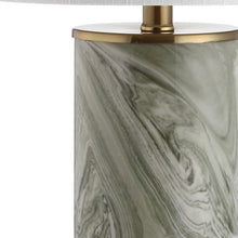Load image into Gallery viewer, 21" Gold Novelty Table Lamp With Globe Shade
