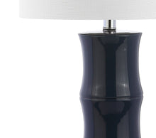 Load image into Gallery viewer, 27" Clear Novelty Table Lamp With Drum Shade
