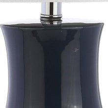 Load image into Gallery viewer, 27" Clear Novelty Table Lamp With Drum Shade
