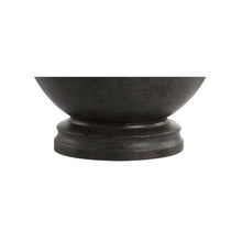 Load image into Gallery viewer, 26" Dark Gray Novelty Table Lamp With Drum Shade
