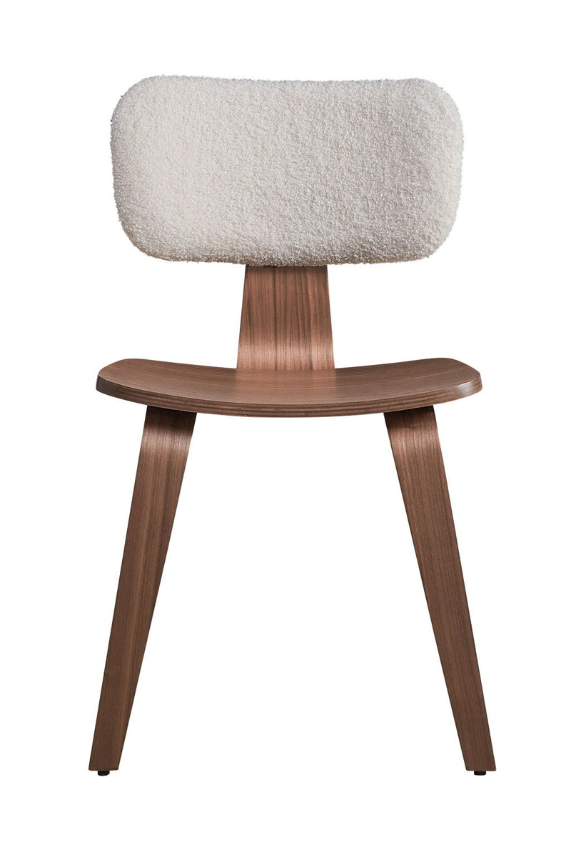 Fabric Open Back Dining Side Chairs (Set of 2) - Green