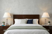 Load image into Gallery viewer, Set of Two 29" Silver Novelty Table Lamps With Empire Shades
