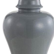 Load image into Gallery viewer, Set of Two 27" Clear Novelty Bedside Lamps With Empire Shades
