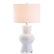 Load image into Gallery viewer, 29" Clear Novelty Table Lamp With Drum Shade
