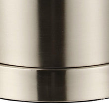 Load image into Gallery viewer, Set of Two 26" Nickel Novelty Table Lamps With Empire Shades
