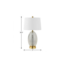 Load image into Gallery viewer, 27" Gold Novelty Table Lamp With Empire Shade
