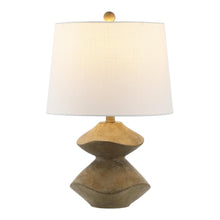 Load image into Gallery viewer, 22" Golden Brown Novelty Table Lamp With Empire Shade

