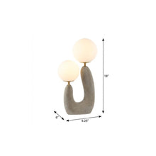 Load image into Gallery viewer, 18" Clear Novelty Table Lamp
