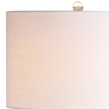Load image into Gallery viewer, 26" Clear Novelty Table Lamp With Drum Shade
