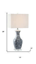 Load image into Gallery viewer, 28" Clear Novelty Table Lamp With Square Shade
