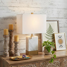 Load image into Gallery viewer, 23" Gold Table Lamp With Shade
