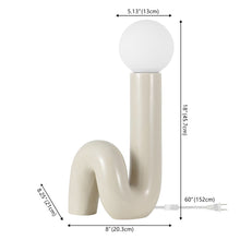 Load image into Gallery viewer, 18" Clear Novelty Table Lamp
