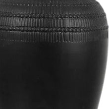 Load image into Gallery viewer, Set of Two 17" Clear Gourd Table Lamps LED With Drum Shades
