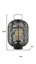 Load image into Gallery viewer, 27" Black Novelty Lantern

