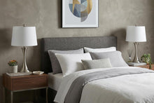 Load image into Gallery viewer, Set of Two 23" Clear Novelty Table Lamps With Empire Shades
