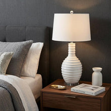 Load image into Gallery viewer, 30" Clear Novelty Table Lamp LED With Globe Shade
