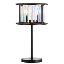 Load image into Gallery viewer, 22" Antiqued Bronze Novelty Table Lamp LED With Globe Shade
